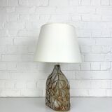 Large Haico Nitzsche ceramic table lamp for Søholm Stentøj, Denmark 1970s