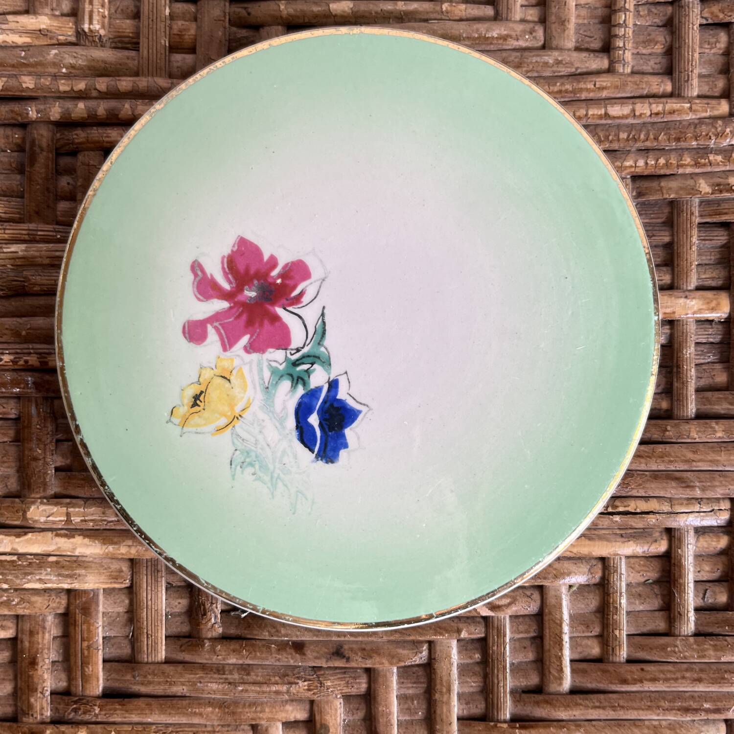 Set dessous de plat et de bouteille Sarreguemines