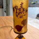 Dried flower lamp