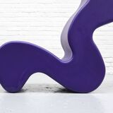 Chaise Purple Phantom de Verner Panton pour Innovation