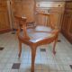 Fauteuil louis XV bois et cannage