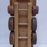 Large wooden train stamped Wog Austria