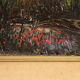 Peinture de paysage signée F. Rontini, années 1940.