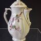 Very pretty Limoges porcelain coffee pot from Bernardaud model "Ch