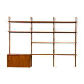 Poul Cadovius teak wall unit, Denmark, 60s
