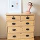 Commode anglaise antique en pin massif