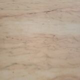 Table basse en marbre et laiton