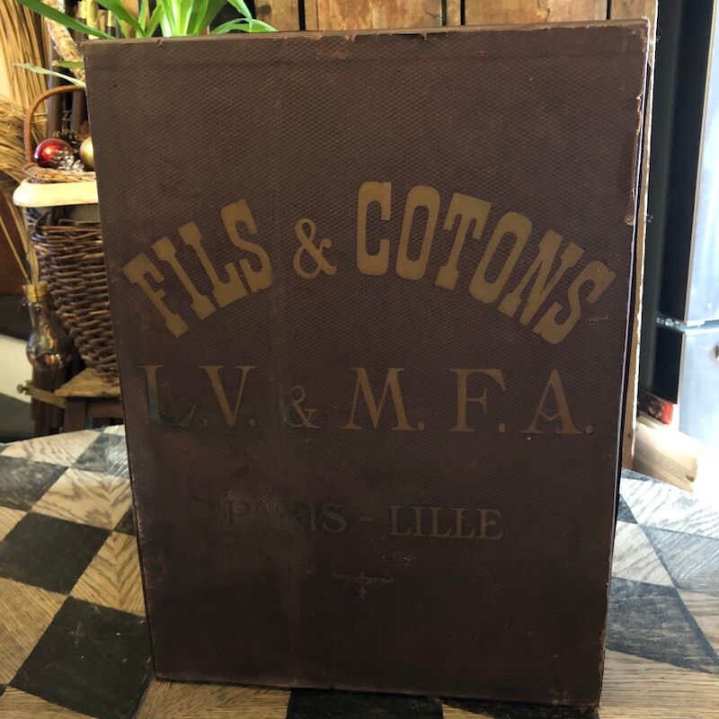 Haberdashery cabinet 8 drawers l.v. and m.f.a paris-lille