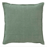 Coussin en lin 50x50cm vert