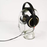 Modernist glass head, Germany, 1970s