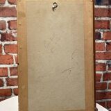 Framed drawing.