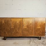 Lowboard sideboard from Braakman DB02 birch series loop legs for Pastoe