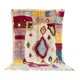 Tapis berbère M’rirt 190x310 cm – Laine épaisse – Multicolore – Fait mai