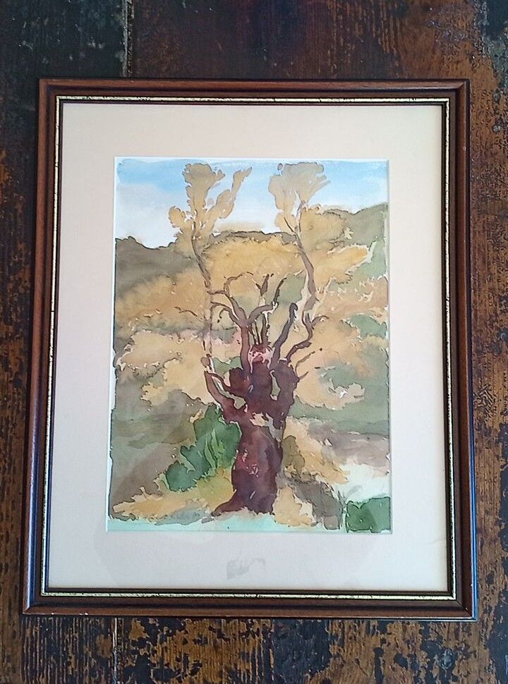 Pascale Rigat-Esselin (born 1952) - Watercolor - 37 x 28 cm