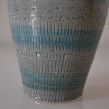 Vase vintage 60's aldo londi bitossi blu rimini