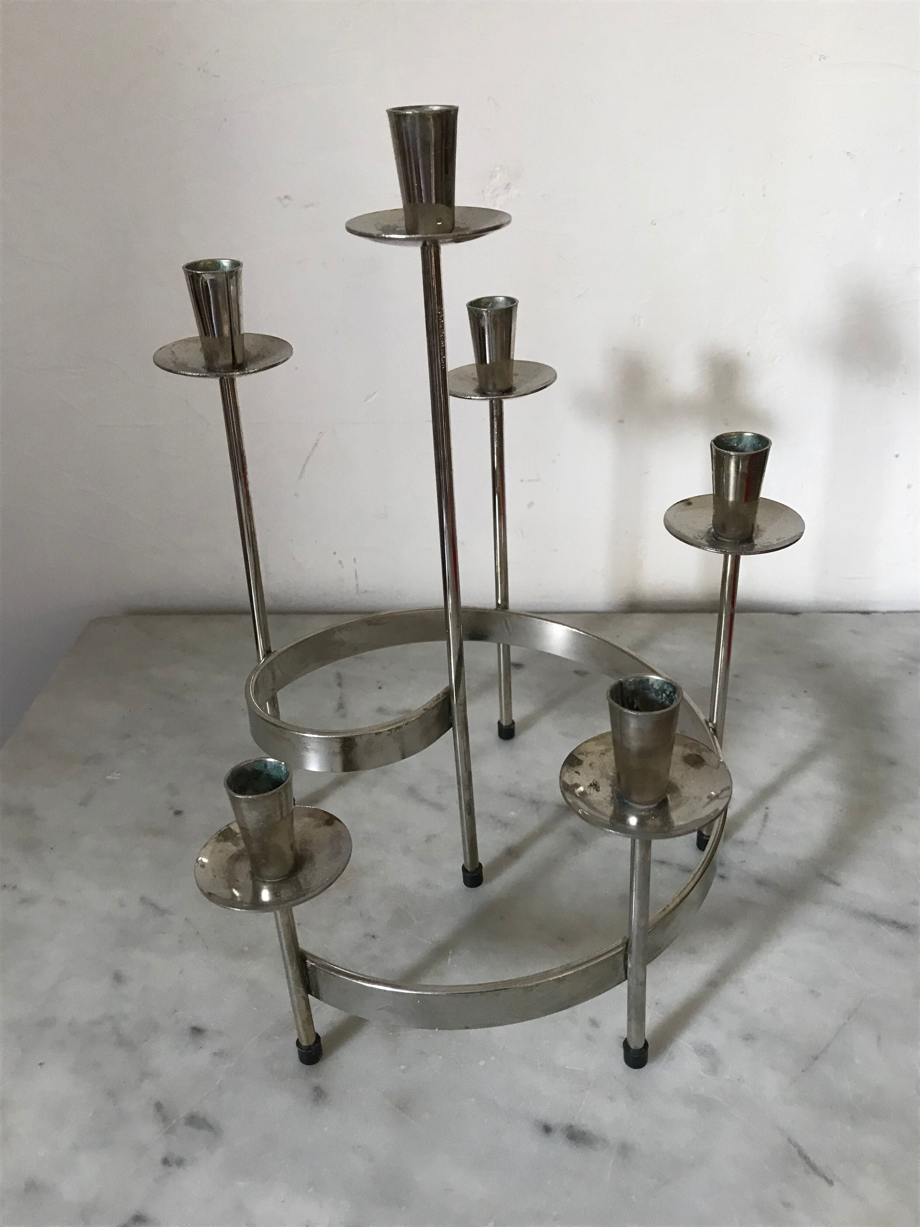 Scandinavian vintage candlestick