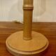 Lampe bois massif design scandinave 1960.