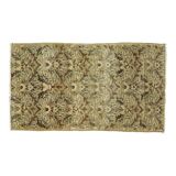 Anatolian handmade vintage rug 158 cm x 90 cm
