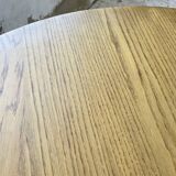 1950s round oak table