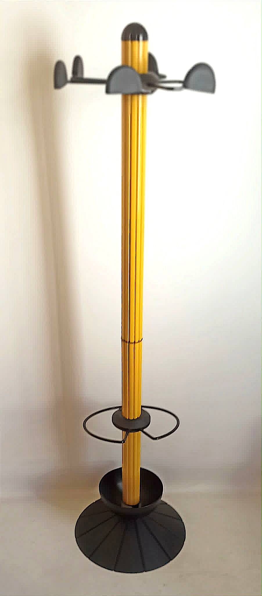 Porte manteaux Seccose Années 80 Hauteur 176,5 cm