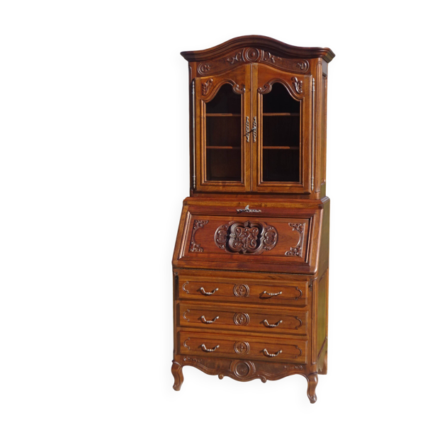 Commode, secrétaire, bibliothèque: meuble 3 en 1