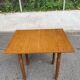 Folding modular expandable wallet table space-saving kitchen