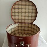 Old hat box SILKA diameter 39 cm