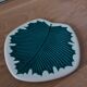 Verceram model 4675 leaf plate from the 1950s.