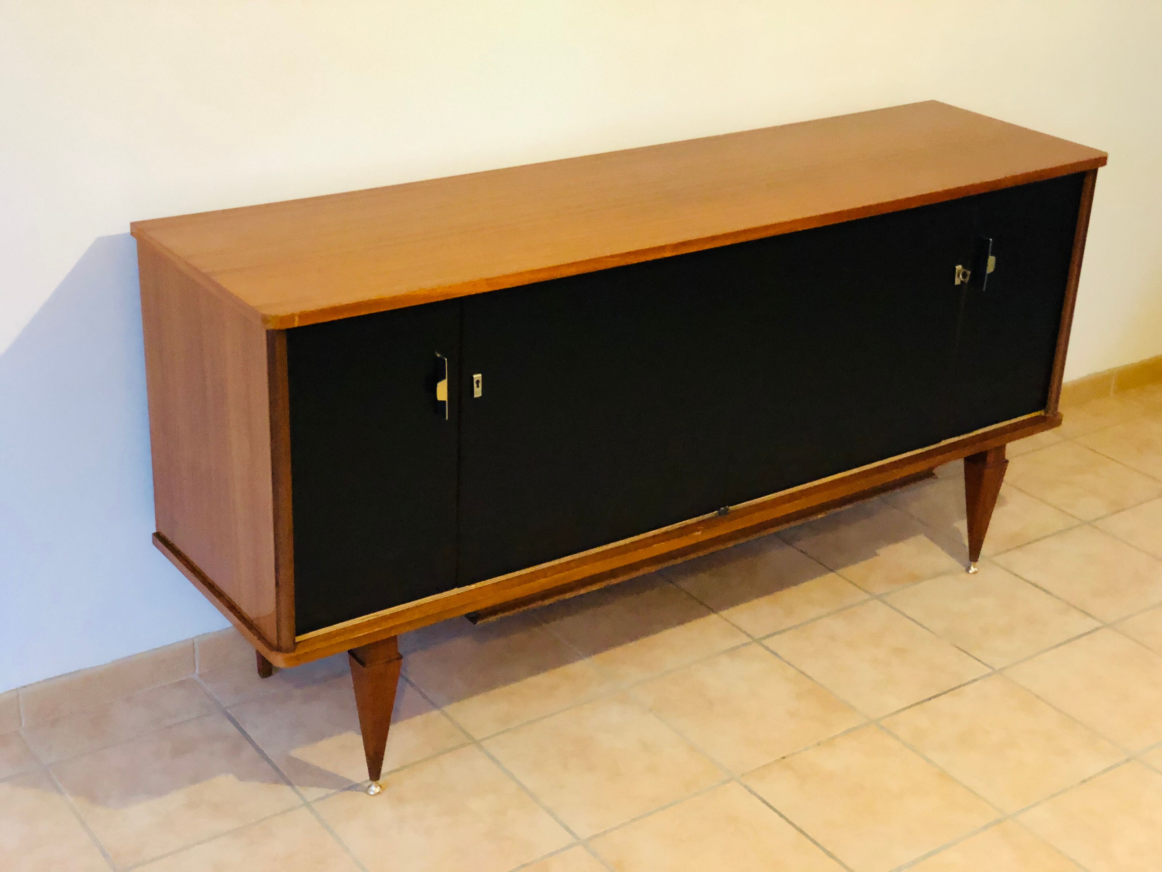1960 vintage teak buffet