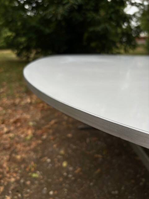 Table superellipse de jacobsen hein et mathsson - suède années 70/80