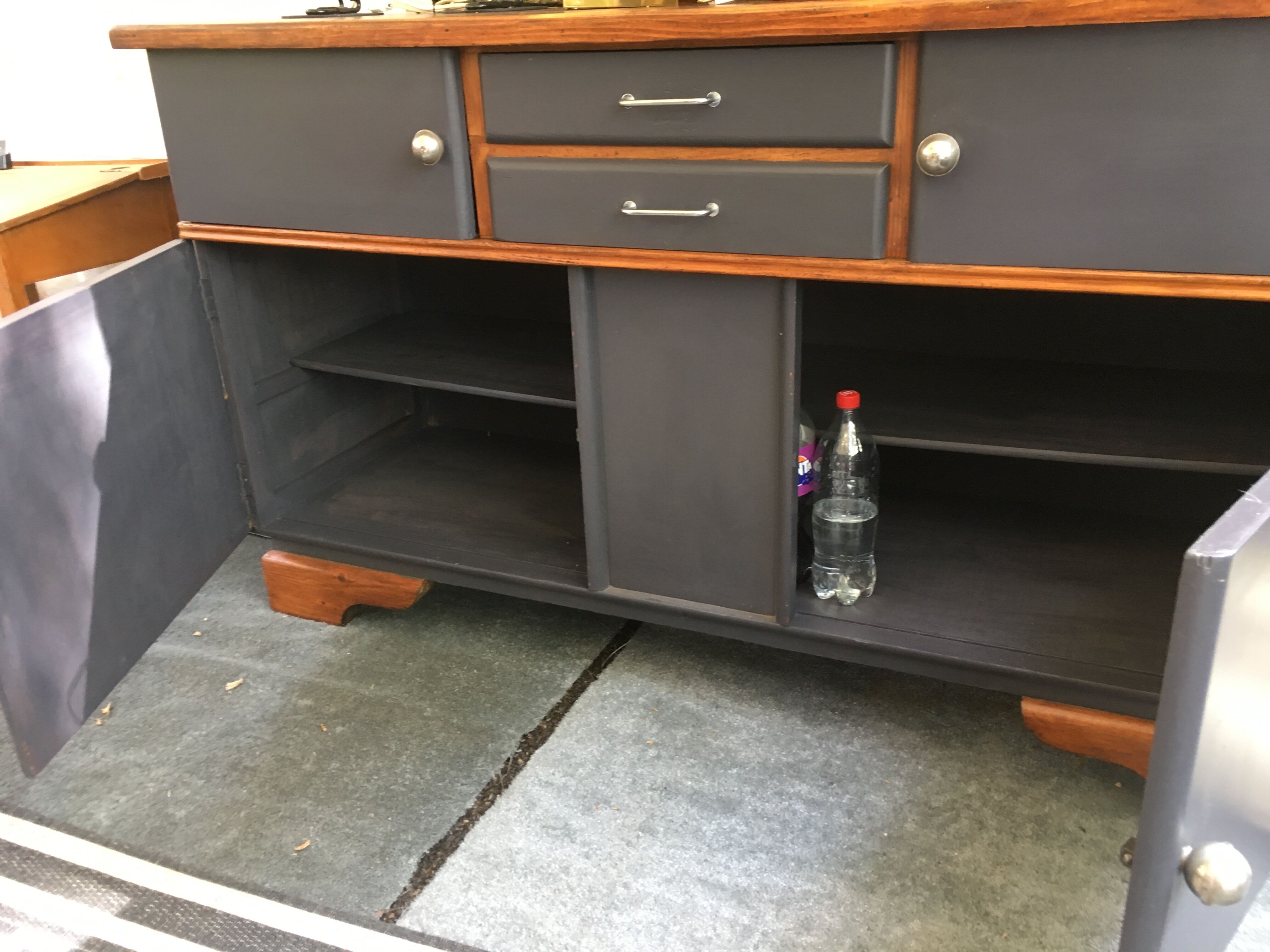 Kitchen to 1940's buffet