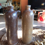 Set of stoneware jars