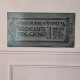 Enseigne brocante