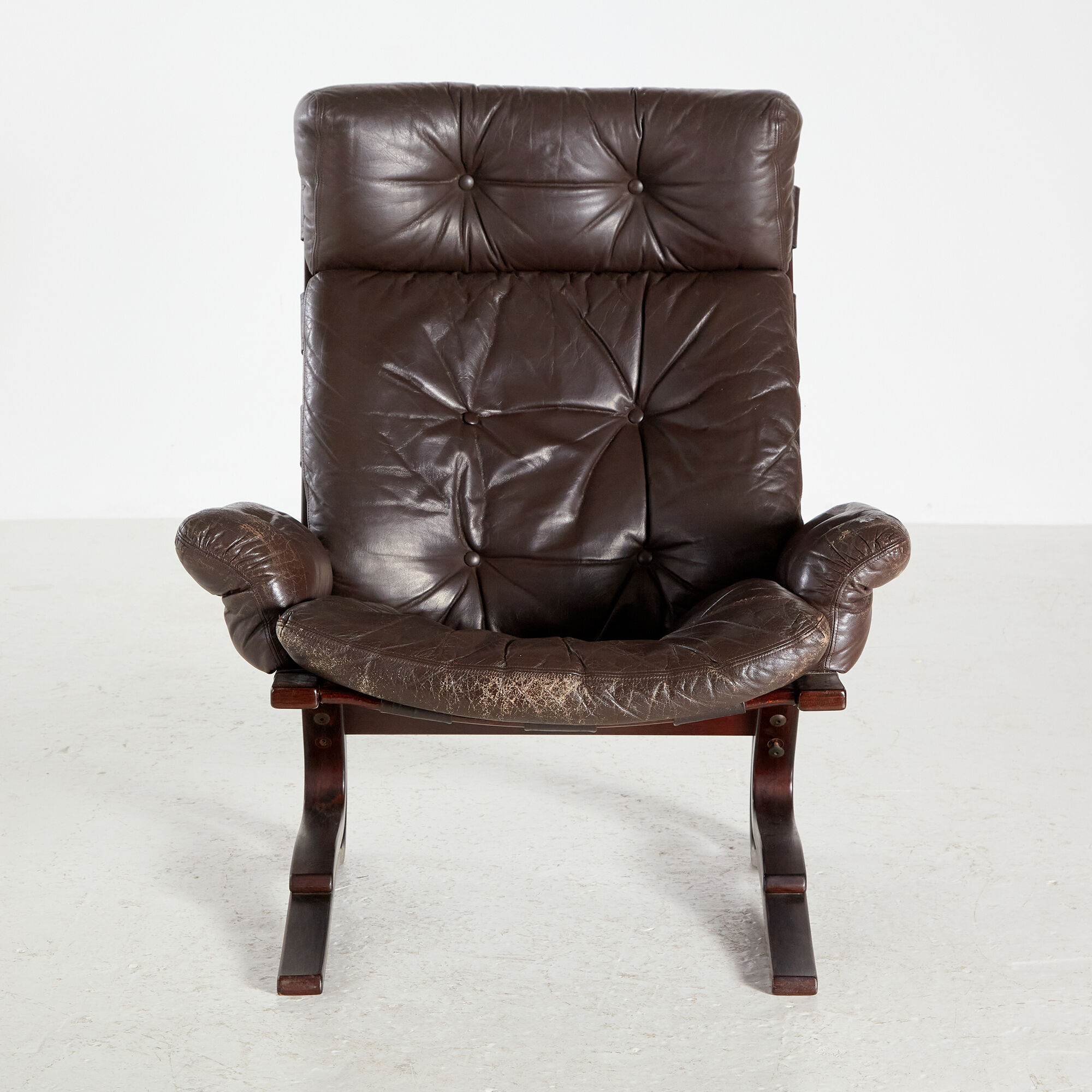 Fauteuil en cuir