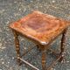 Vintage Louis XV stool in solid wood