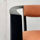Chaise Postmoderne Allemande Modèle Nostro en Cuir par Andreas Weber pour Rosenthal Einrichtung, années 1980