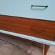 Commode  vintage bois et bleu