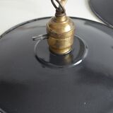 Suspensions en tôle émaillée noire
