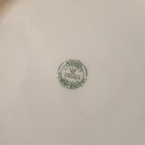 Lot round hollow vintage plates in Limoges porcelain