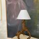 Vintage wood lamp