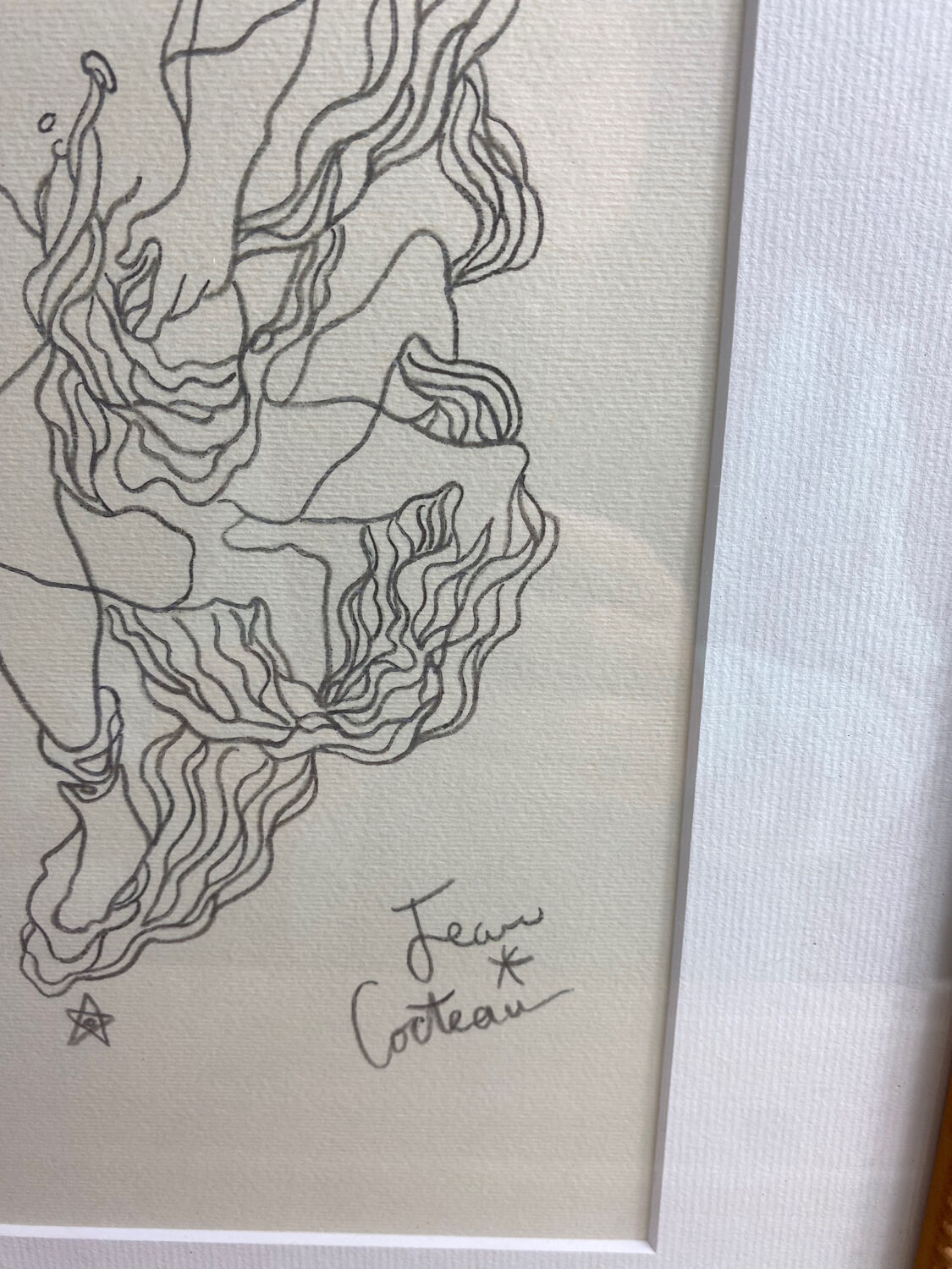 Jean Cocteau screen printing