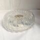Pair of ceiling lights brass glass Glashütte Limburg Circa 1950