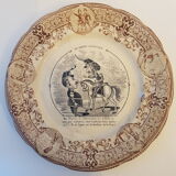 Talking plates with entremets set of 12 pieces