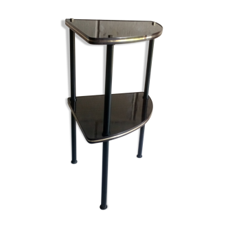 Étagère d'angle en formica vintage