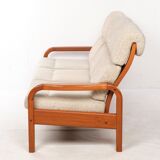 3-seater vintage sofa in Denmark teak