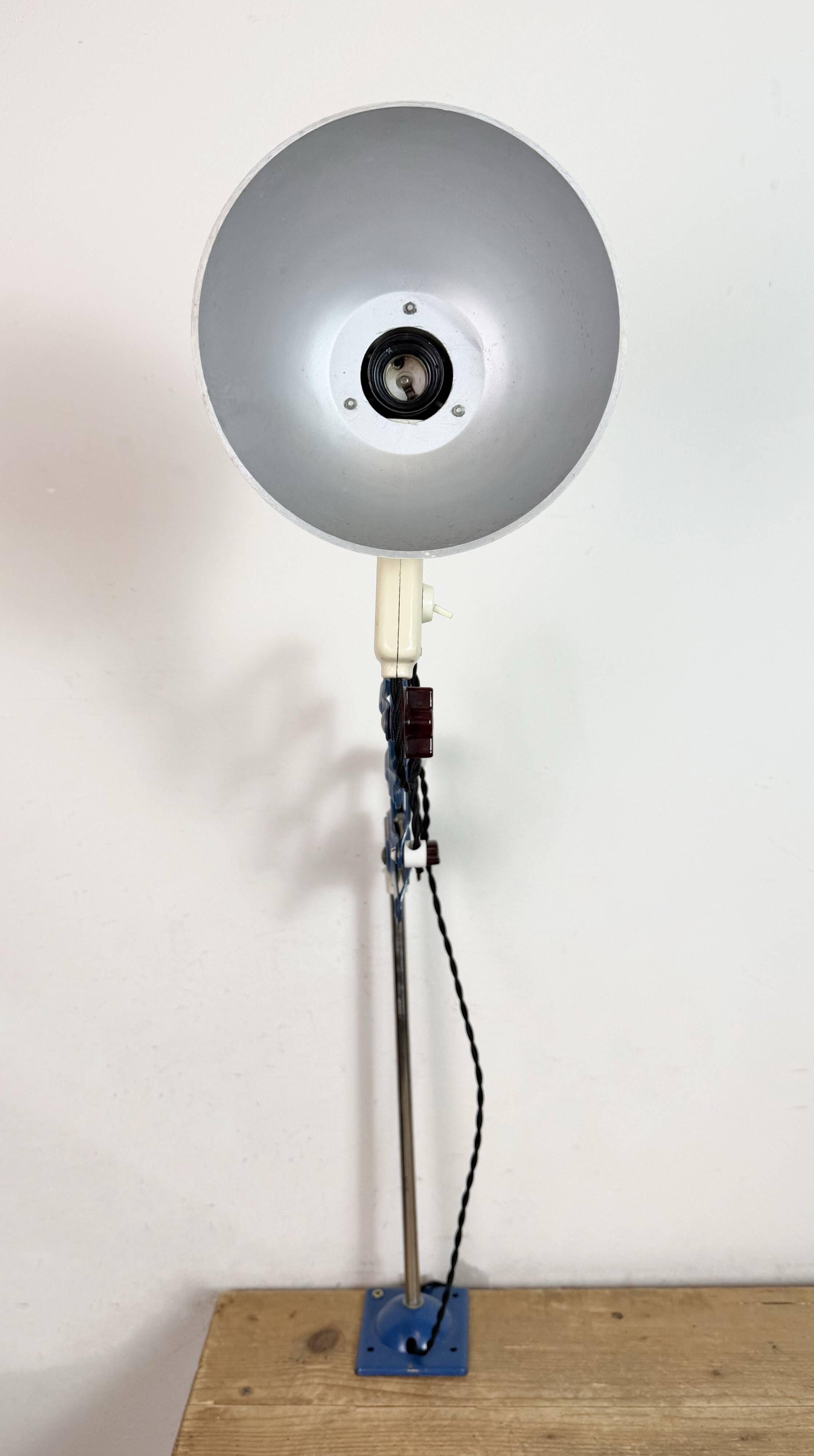 Industrial East German Scissor Lamp from VEB Zweckleuchtenbau Dresden, 1950