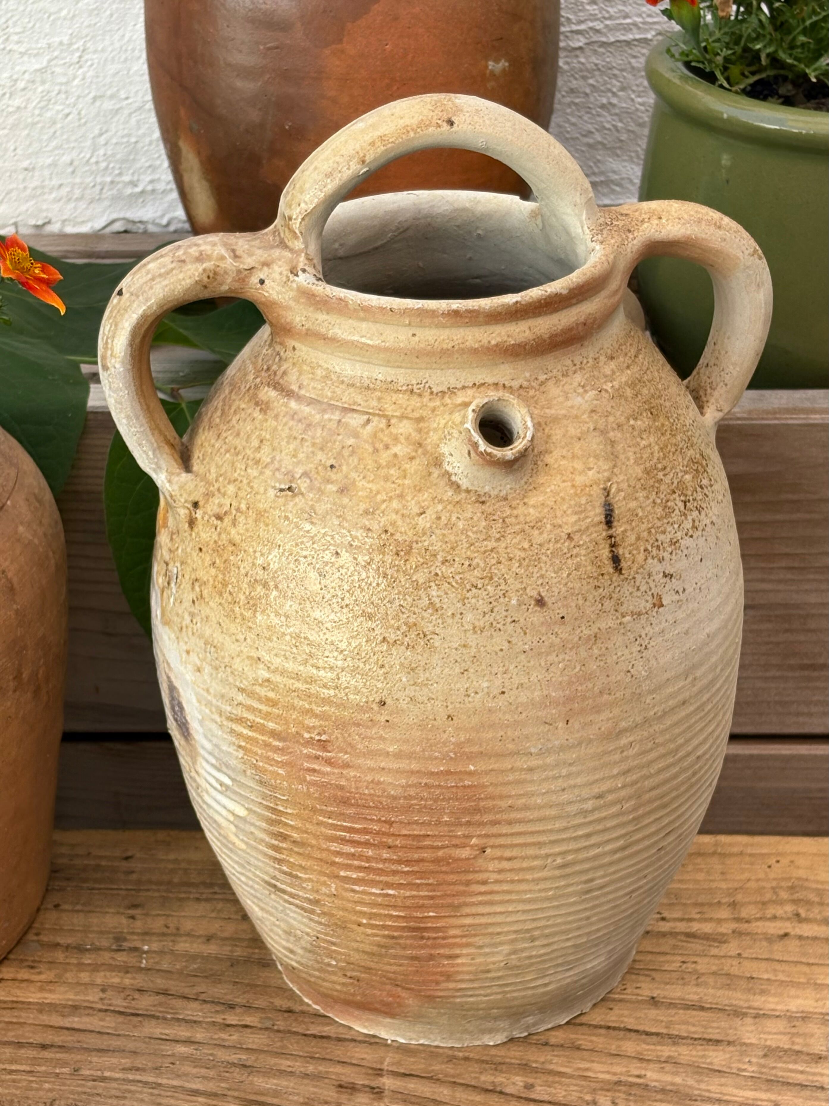 Ancient terracotta jar