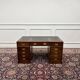Bureau anglais classique avec cuir noir