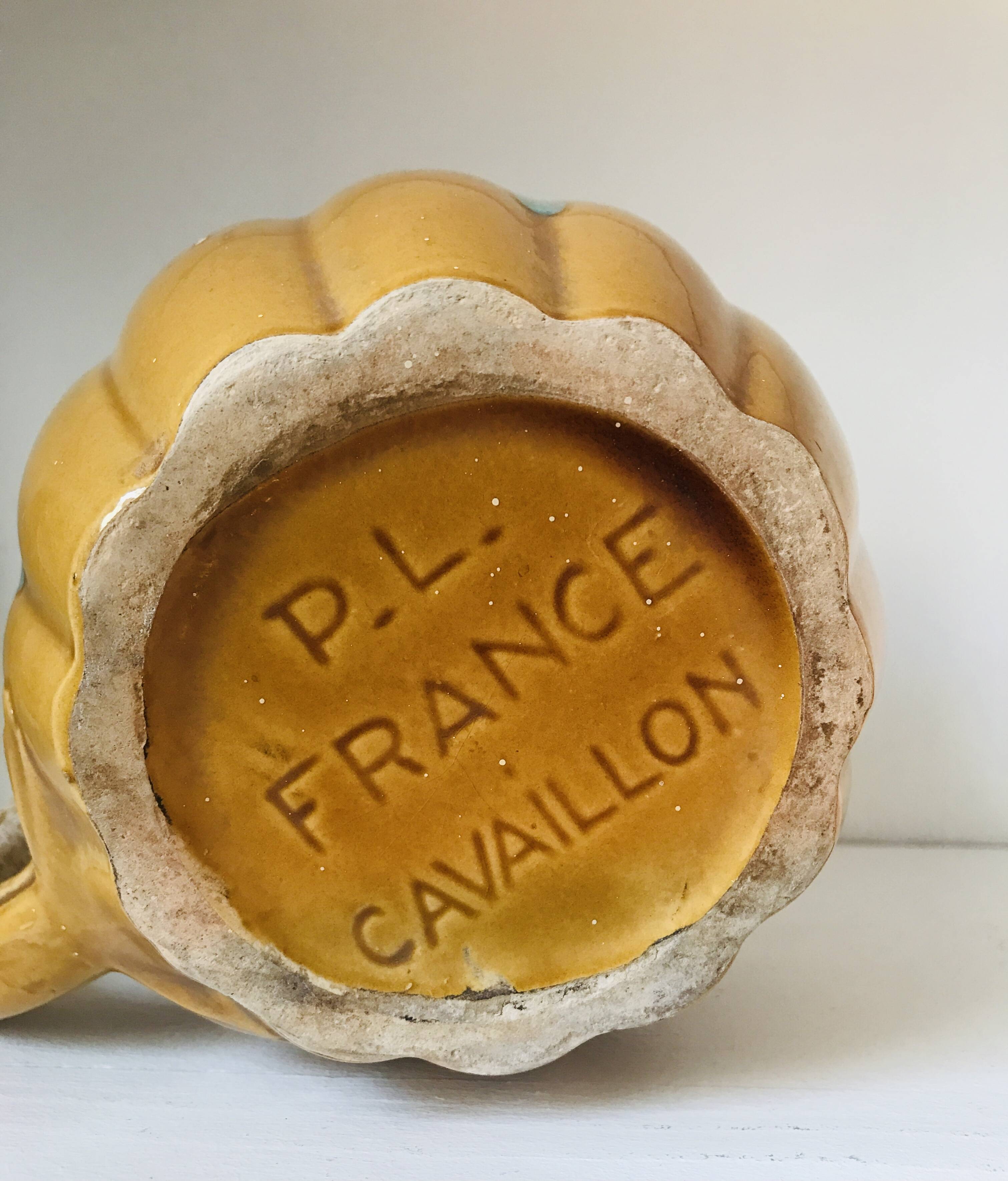 Vintage Cavaillon melon slushie pitcher