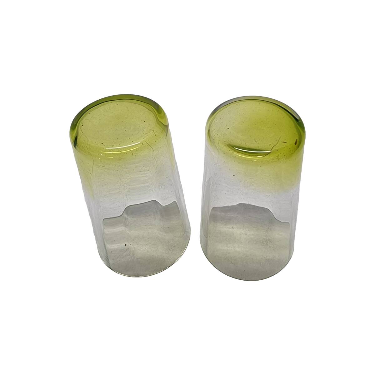 Mid Century Neon colored Drinking Glasses, 1950s